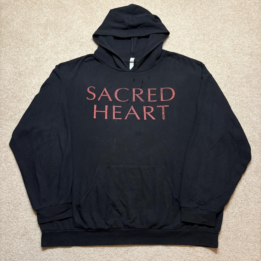 The Red Chord Sacred Heart Tour Hoodie Sweatshirt‎ 2XL Death Metal Grindcore Y2K